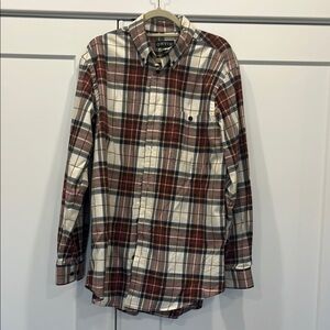 Orvis Men's Plaid Shirt large TALL